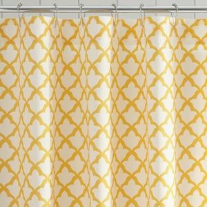 Pottery Barn Marlo organic cotton shower curtain